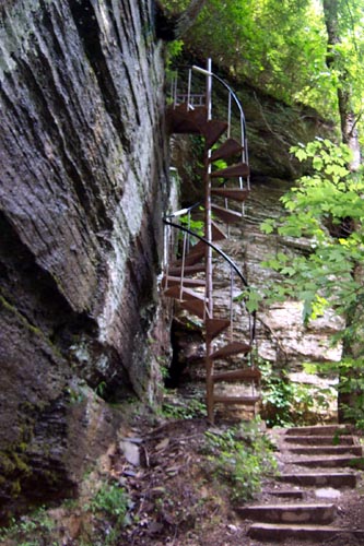 View of Spiral Staircase