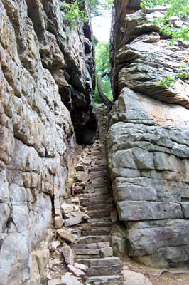 View of Stone Door